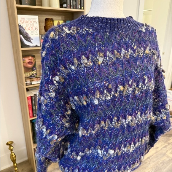 VINTAGE ITALIAN SWEATER | Multicolor Longsleeve Knit - Picture 4 of 5